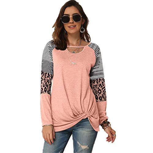 Camiseta De Cuello Redondo De Manga Larga De Las Mujeres Más El...