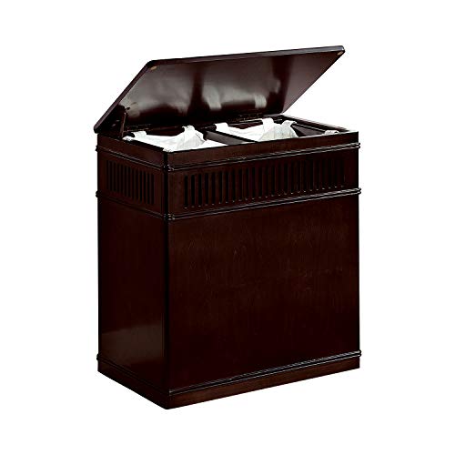 Laundry Hamper with Removable Canvas Liner Cappuccino