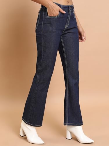 Image of Tokyo Talkies Women High Waist Straight Fit Jeans