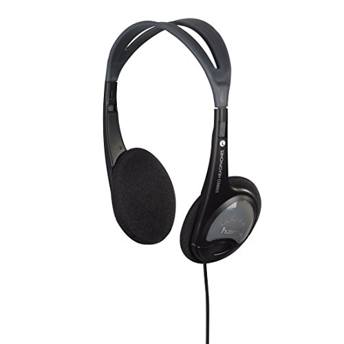 Hama Casque stéréo supra-aural HK5103, noir