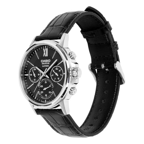 Image of Casio Enticer Men BMS-300L-1AVDF Analog Black Watch Men (A2544)