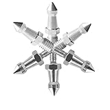 ✨【Stabile Unterstützungsfunktion】Männlich gewinde schrauben adapter das stützzubehör verfügt über standard-außengewinde von 3/8 zoll und 1/4 zoll, die für die meisten stative, einbeinstative und teleskopstützen geeignet sind.