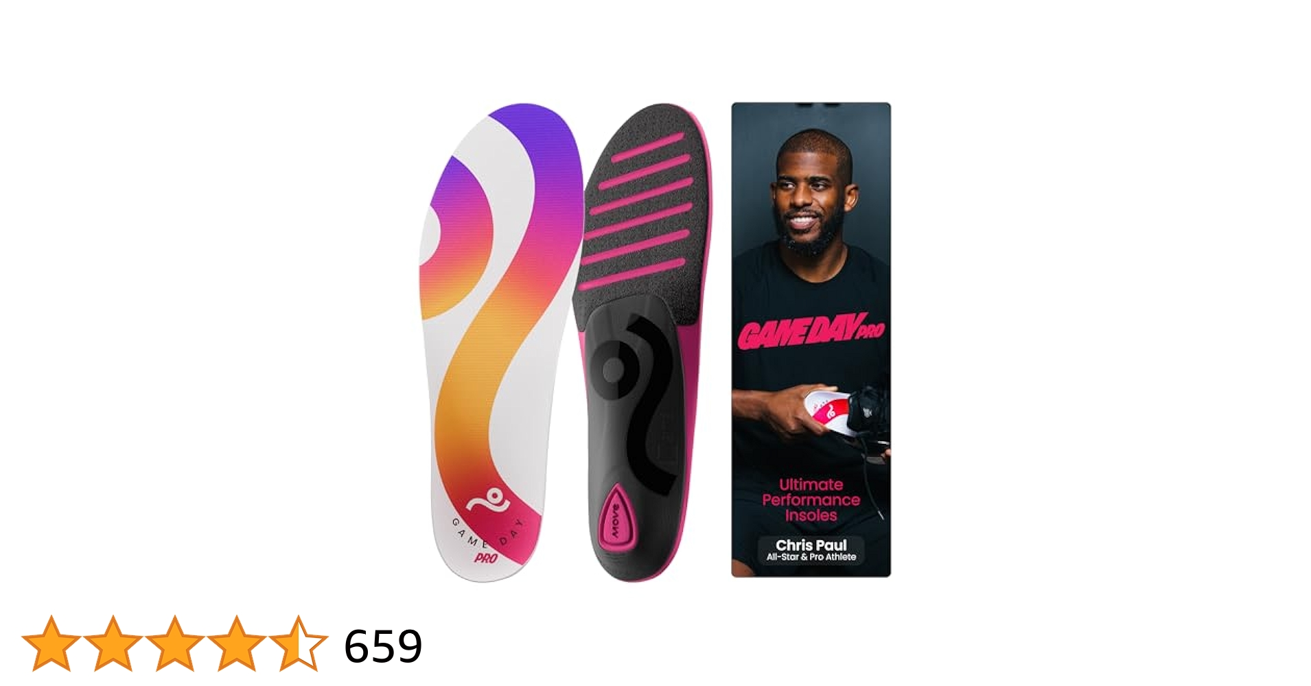 超お得　NBA インソール　MOVE GAME DAY PRO 26-26.5 Amazon.co.jp: MOVE Game Day Pro - バスケットボール