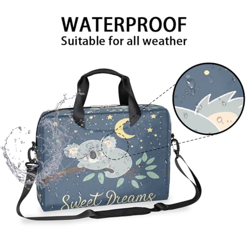 Bolso maletín para portátil 15.6 pulgadas con diseño de koala miniatura 2