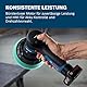 Bosch Professional 12V System Akku-Polierer GPX 12V-125 (inkl. Baretool mit montiertem 125 mm Klett-Stützteller, 125 mm Polier- und Scheuerschwamm)