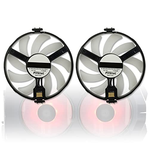 Cavabien 94Mm Fdc10U12S9-C Cooler Fan Replace For Xfx Amd Radeon Rx 470 480 580 Rx580 Rx480 Rx470 Edition Crimson Graphics Card Cooling Fan (Graphics Fan-2Pcs) #TOP3