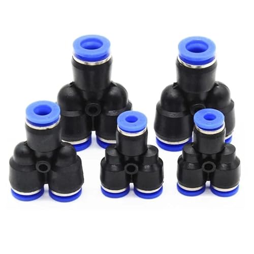 Conector neumático de plástico for aire y agua en formato PY-10 de 10 mm 4