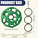 Ajqxh Snake Enrichment Toys Ball,Jungle Gym Ball and Enrichment Rings for Small Ball Python Corn Snakes,Reptiles Climbing Toy,Snake Exploring&Climbing Accessories