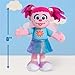 Sesame Street Friends 8-inch Abby Cadabby Sustainable Plush Stuffed Toy, Kids Toys for Ages 18 Month by Just Play
