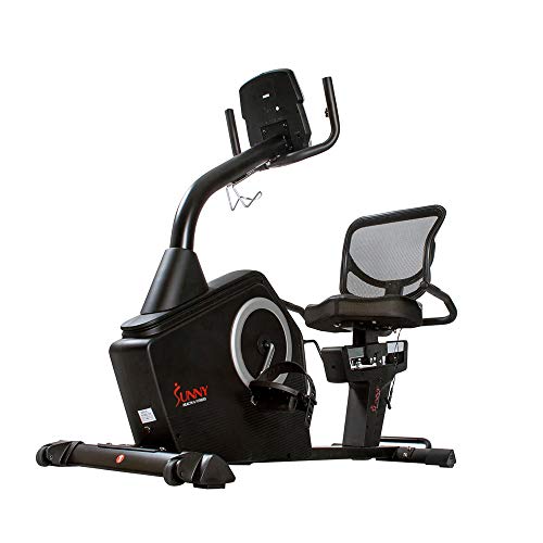 Sunny Health & Fitness Programmable Recumbent Bike - SF-RB4850, Black - Home Fitness Guru Sunny Health & Fitness Programmable Recumbent Bike - SF-RB4850, Black - Image 15