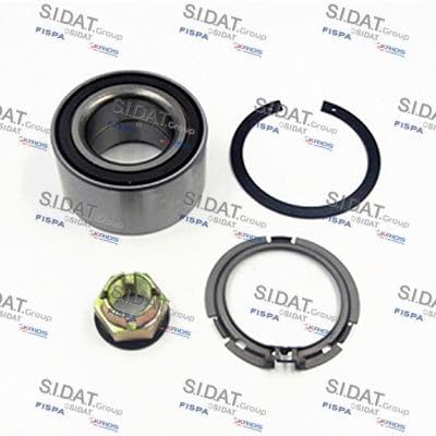 SIDAT Juego de cojinete de rueda 460235 eje delantero 39mm 42mm 77mm