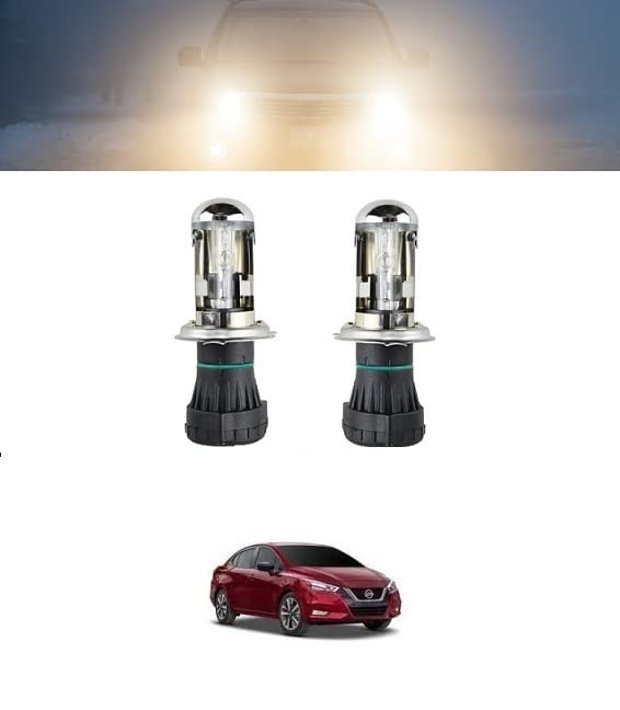 N I S S A N Sunny 2021 Car High Power HID Headlights Blub 55W 6000K Set of 2 Amazon.in Car