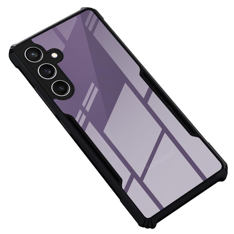 SHINESTAR Samsung Galaxy S23 5G Back Cover Case | Ultra Thin 360 Degree Protection Crystal Clear Tranparent Bumper Back Cover Case for Samsung Galaxy S23 5G - Black (B0CH3YH2TF) Amazon Price History, Amazon Price Tracker