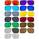 Ersatzgläser für Oakley holbrook 9102/9244/9384 Polarisiert Dicke 1.5mm Salzprävention Ölfest (schwarz) -