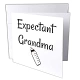 3dRose Carrie Merchant 3drose Quote - Image of Expectant Grandma - 12 Greeting Cards with envelopes (gc_307185_2)