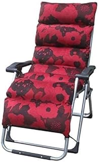 Cadeiras reclináveis para pátio, cadeiras de campismo, espreguiçadeiras de jardim, cadeira dobrável, espreguiçadeira, cama dobrável Pieghevole, cadeira reclinável de gravidade ajustável com almofadas, suporte de 440 libras (C)