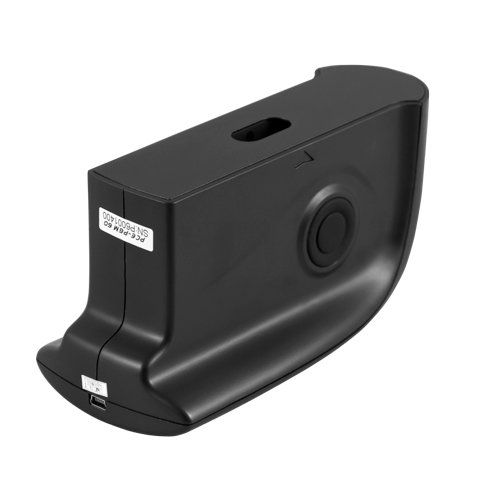 Metter il fondo a view del tester di lucentezza PCE-PGM 60 che mostra la porta USB