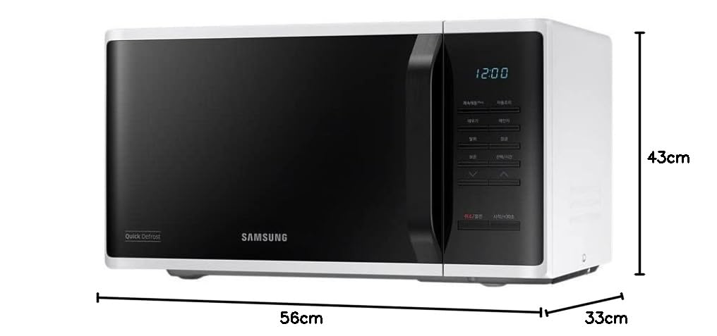 Samsung MS23K3513AW/BA BALTA - Microbano