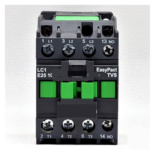 Contacteur LC1-E LC1N2510Q5N de classe industrielle 380V 25A pour installations exigeantes