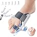 moenmedic Bunion Corrector for Women & Men, Big Toe Straightener with 3 Different Angle Fixing Plate, Orthopedic Bunion Splint for Hallux Valgus, Hammer Toe Corrector & Bunion Brace for Bunion Relief