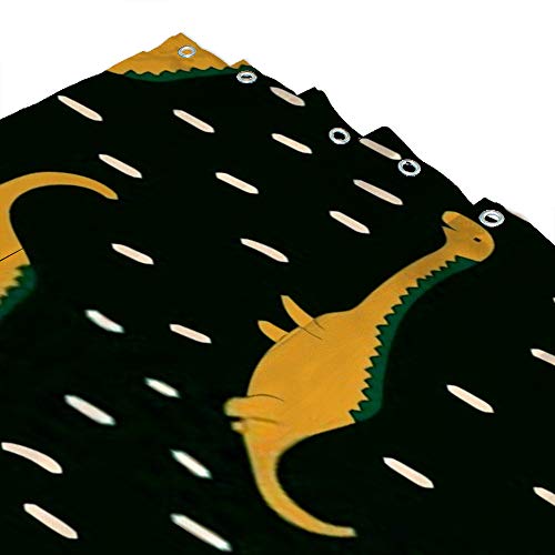 Rideau de douche dinosaure lavable en machine pour entretien facile - 4