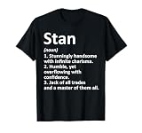 Stan Definition Personalized Name Funny Birthday Gift Idea T-Shirt