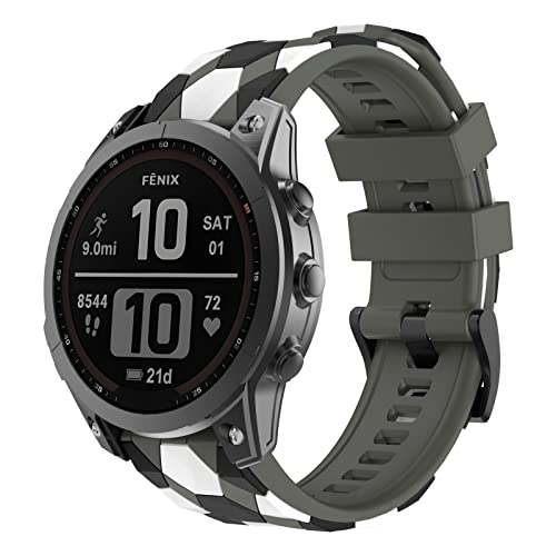 OVERSTEP Compatible for Garmin Fenix 7X Strap