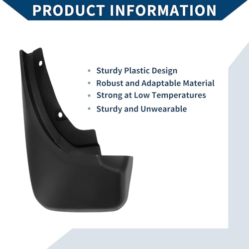 Image of Mud Flaps Splash Guards W /Mount Accessories for Land Rover Discovery 5 2017-2019 Front Rear Mud Guards 1 Set