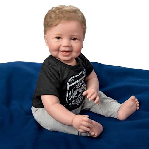 Muñeco Banks Baby Boy Dolls Realista 18 Pulg miniatura 4