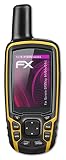 atFoliX Lámina Protectora de plástico Cristal Compatible con Garmin GPSMap 64/64s/64st Película Vidrio, 9H Hybrid-Glass FX Protector Pantalla Vidrio...