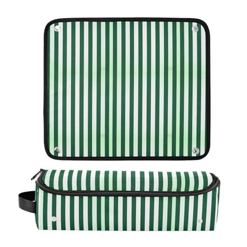Bolsa de viaje para herramientas de cabello con tapete resistente al calor removible, impermeable y portátil para planchas, alisadores y rizadores miniatura 3
