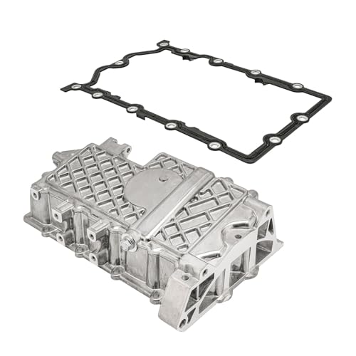 Image of KAX Engine Oil Pan Compatible with 2002-2008 Mini Cooper | 264-563 with Drain Plug & Gasket Fit for 2002-2006 Cooper 2007-2008 Cooper 1.6L /1.6T