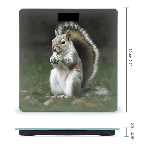 Báscula digital inteligente para baño con pantalla grande miniatura 2