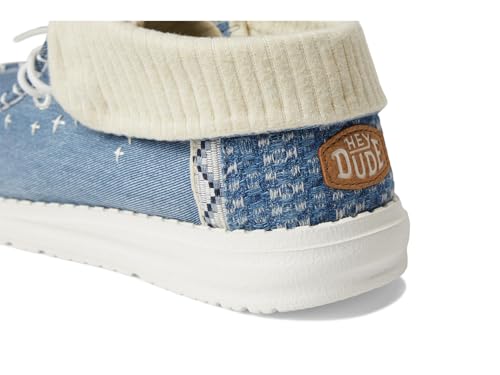 Image of HEYDUDE Women's Wendy Fold Boho | Women's Boots | Women's Pull on Boots | Comfortable & Light-Weight