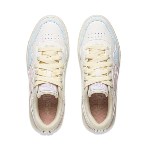 LI-NING Common 80S Women Casual Shoes Cloud-Soft Comfortable Minimalist Sneakers Daily Wear AGCV2084