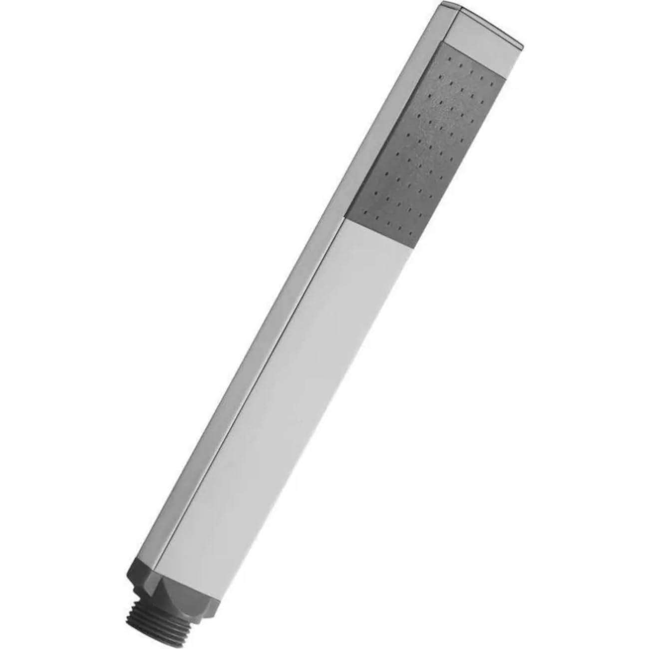 Paffoni Doccetta Rettangolare Premium ZDOC117CR - Telefono Doccia Monogetto Attacco 1/2" G, Ottone Cromato Lucido