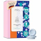 mfa Ultraschallreiniger Konzentrat in Tablettenform | Ultraschall Reinigungsmittel für Brillen, Schmuck (Goldschmuck, Silberschmuck), Münzen Reinigung und Instrumentendesinfektion (30 Tabs)
