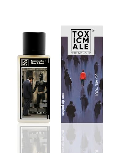 Image of TOXICMALE Tuscan Leather + Allure H Sport | Perfect Long lasting Men's perfume for Date & special ocassion | perfumes for men | Gift for him | TMA27 | 50 ml perfume | TM Perfume House