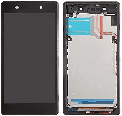 For Sony Xperia Z2 L50W D6503 D6502 LCD Display Screen Touch Digitizer With Frame Assembly Replacement (Black)