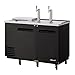 Turbo Air TCB-2SB Refrigerated Direct Draw Beer Dispenser, 2 Half Barrels