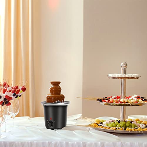 3 Tier Chocolate Fountain, Stainless Steel Chocolate Fondue Fountain Machine For Chocolate Nacho Cheese Liqueuers #TOP5