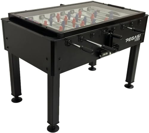 Pegasi Fußballtisch Forza - Kickertisch - Fussballtisch - Indoor Tischkicker- Fußball Tischspiel - Fussballtisch Erwachsene - Foosball Table – Bild 4