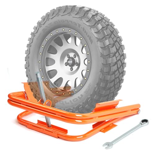 WINMAX TOOLS AUTOMOTIVE Yellow RV Leveler Light Trailer Tire Leveler for RV Trailer Truck Camper Leveling Black
