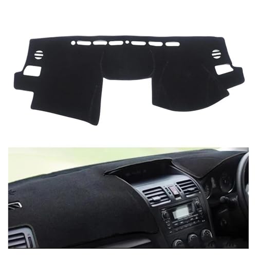 Alfombrilla para salpicadero Subaru WRX STI parasol protector LHD negro 2