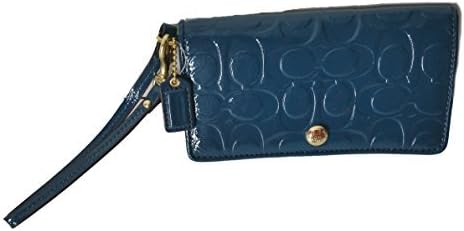 coach patent leather wallet