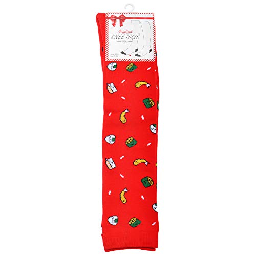 Image of Angelina Novelty Assorted KNEE HIGH Women's Kids Girls Socks