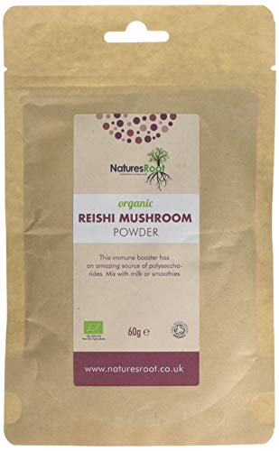 Natures Root BIO Flacon de Poudre Champignon - Issu de L'Agriculture Biologique 60 g Cover