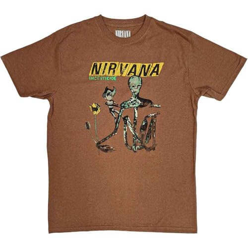 T-shirt Nirvana Incesticide pour un look grunge vintage en festival ou au quotidien