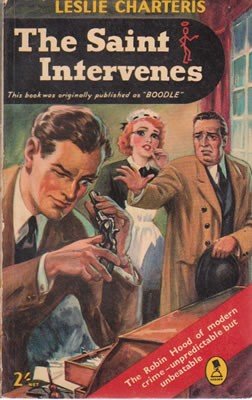 The Saint intervenes B000H0VTRQ Book Cover