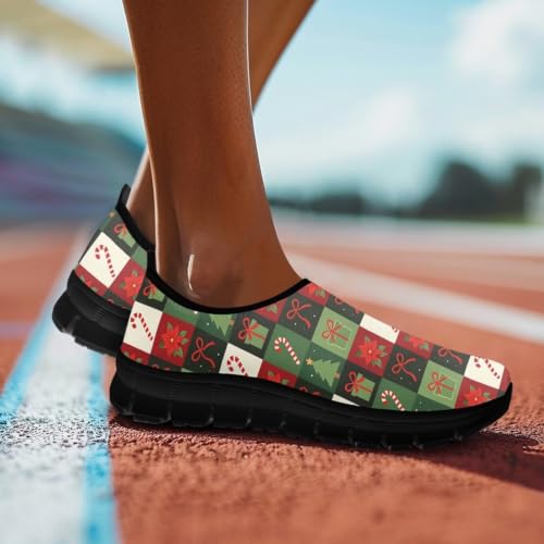 Image of Womens Slip On Walking Shoes Non Slip Loafer Breathable Holiday Travel Shoe Lightweight Casual Low Top Sneakers SizeUS 5.5-11.5